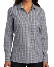PORT AUTHORITY - Broadcloth Gingham Easy Care Shirt - Women's